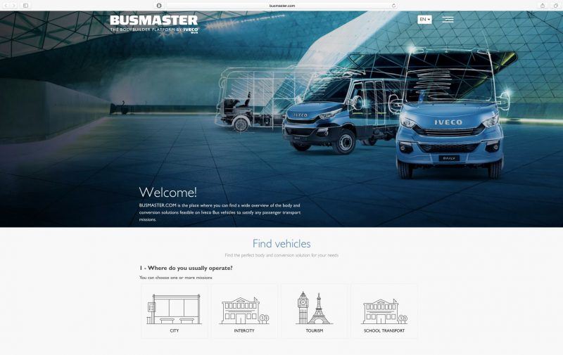 IVECO BUS launches new BUSMASTER website