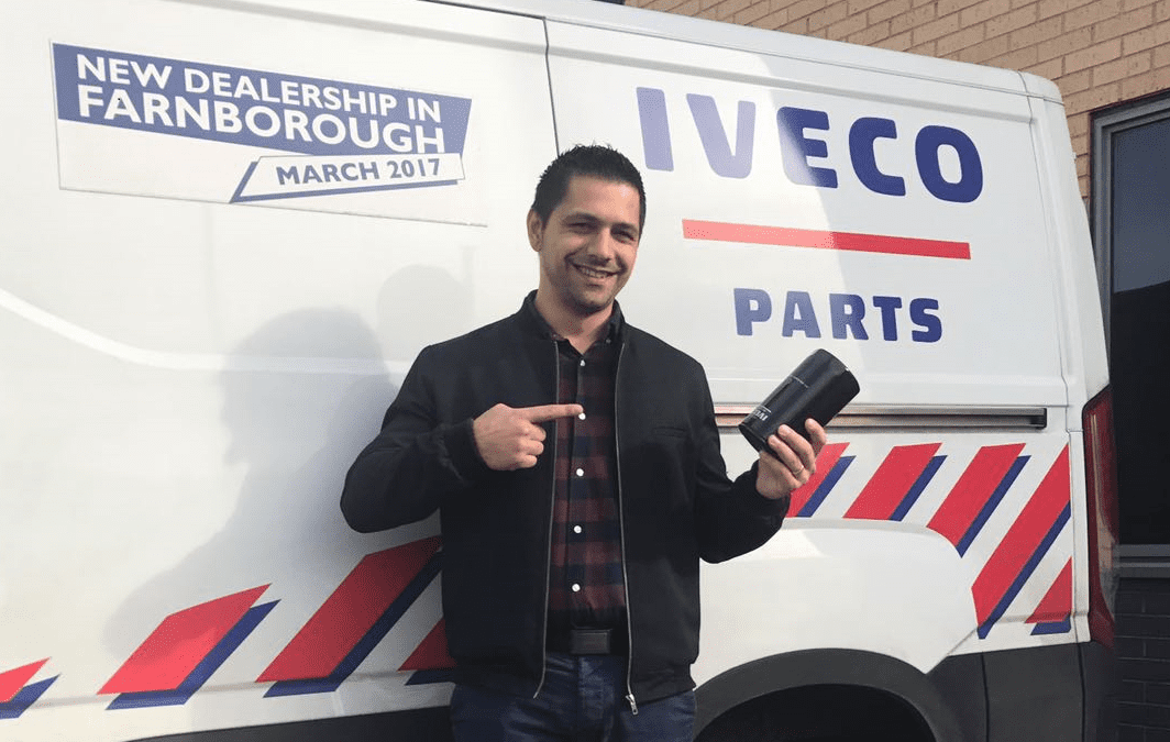 Ionut Oprea aka Johnny, The IVECO Parts Champion of UK and Ireland Market | IVECO RETAIL HEATHROW