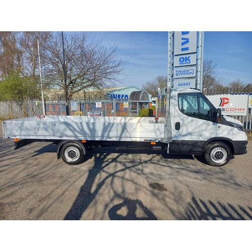 IVECO Daily 35S14 140HP 4100WB 4.5 mtr Fixed Alloy Dropside 