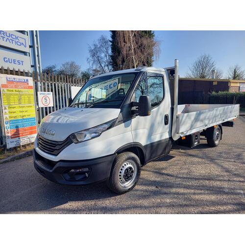 IVECO Daily 35S14 140HP 4100WB 4.5 mtr Fixed Alloy Dropside 