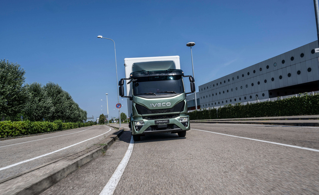 IVECO Eurocargo on main road