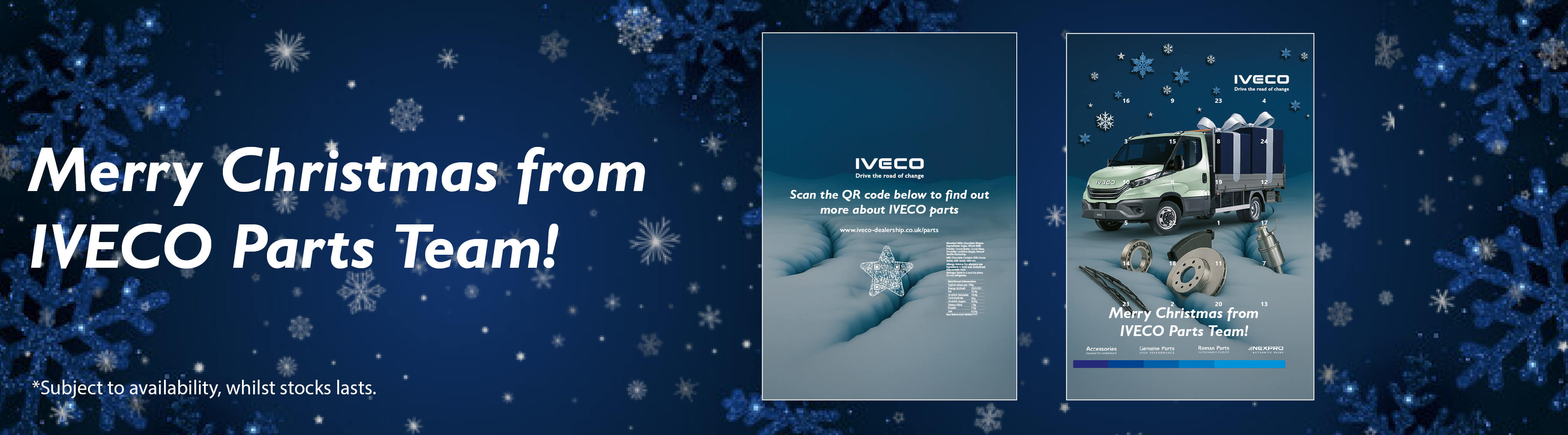 Merry Christmas from IVECO Parts Team!
