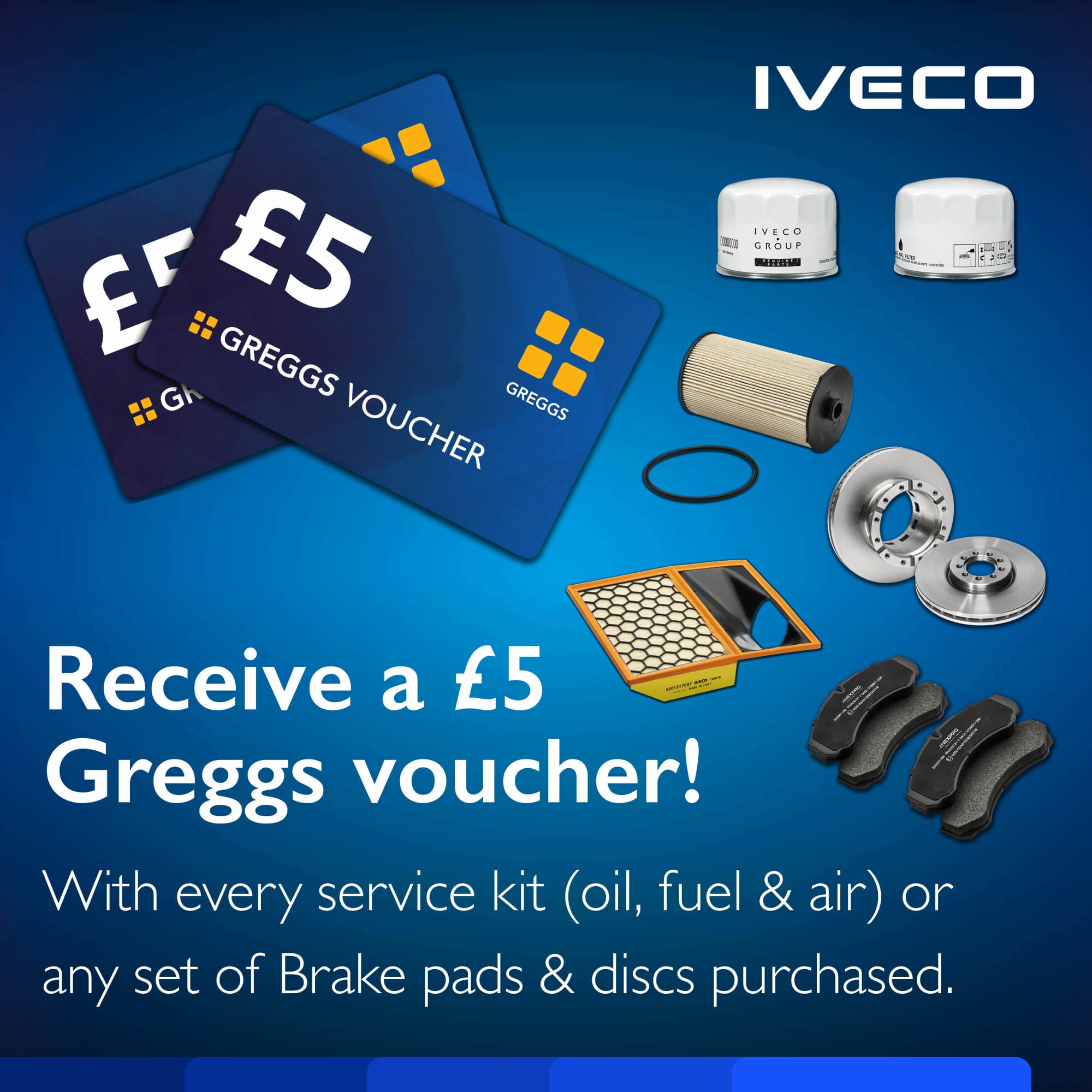 Hendy Greggs offer
